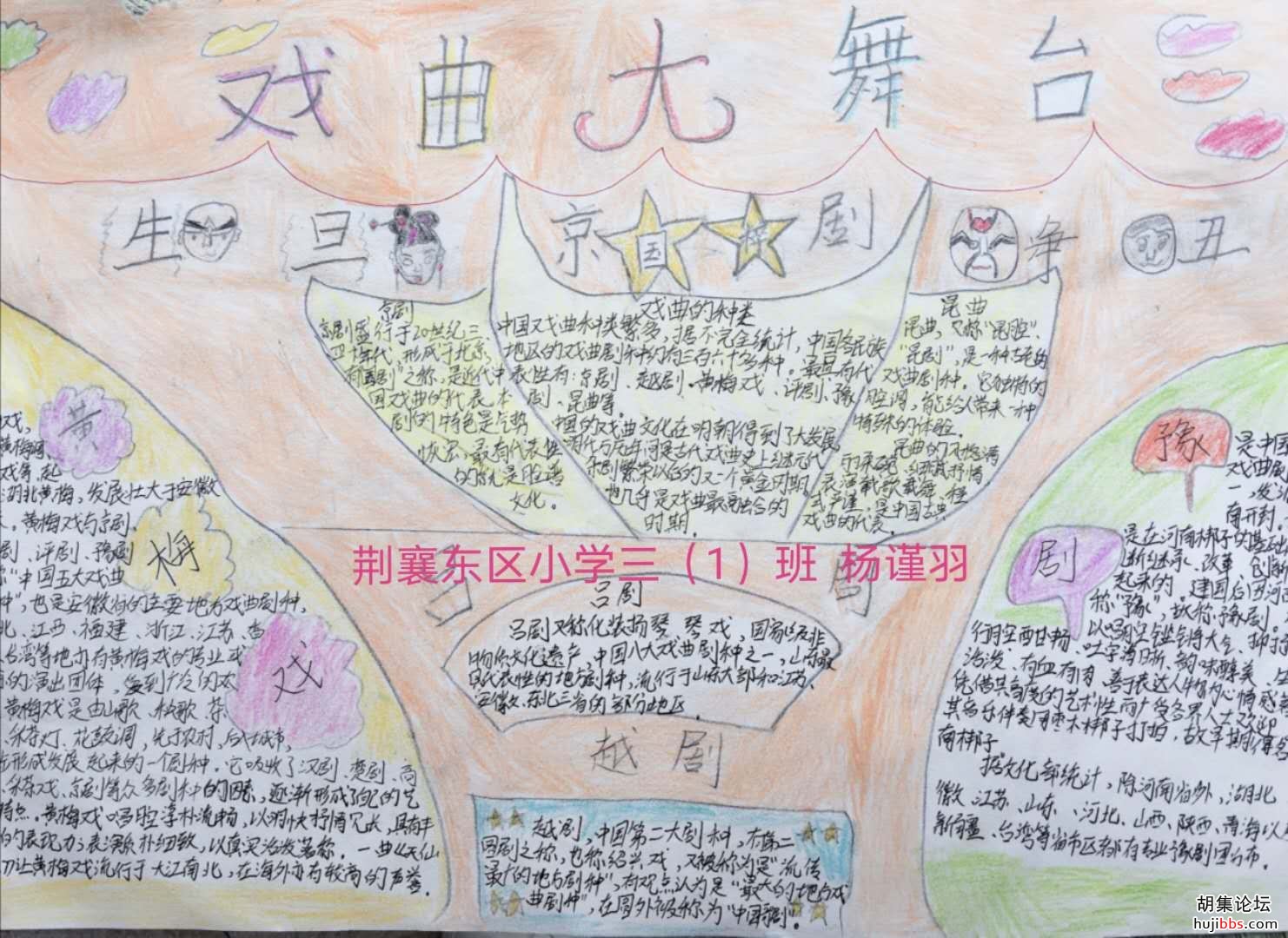 荆襄东区小学开展“传国粹 戏育人”活动