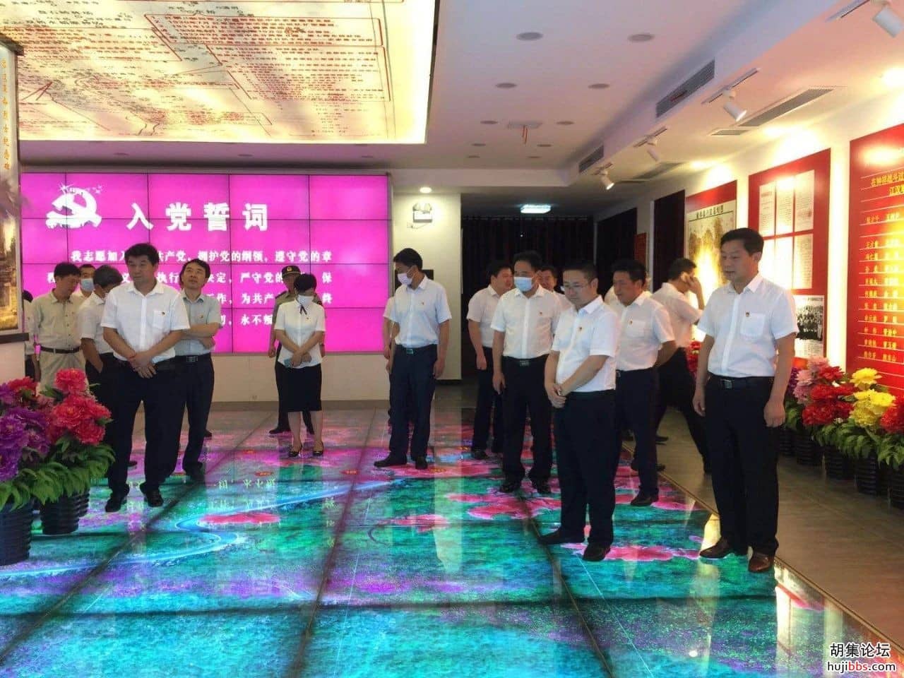 钟祥市“四大家”党员干部参加红色教育活动