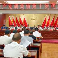 中国共产党胡集镇第十次代表大会