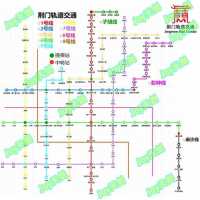 某网友画的荆门轨道交通
